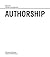 Authorship: Discourse, A Se...