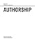 Authorship by Monica Ponce de Leon