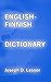 English / Finnish Dictionar...