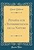 Pensées sur l'Interpretation de la Nature (Classic Reprint) (French Edition)