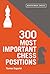 300 Most Important Chess Positions (Batsford Chess)