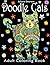 Doodle Cats Adults Coloring...