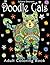 Doodle Cats Adults Coloring Book by Happy Coloring
