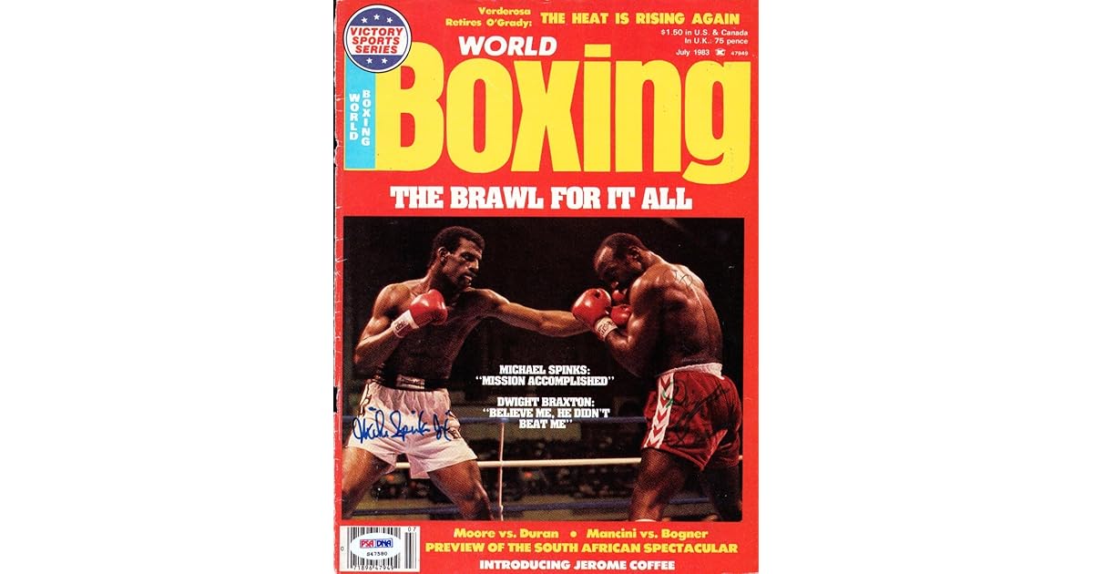 World Boxing Magazine Lt.Heavyweight Championship between Michael