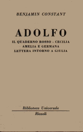 Adolfo - Il quaderno rosso - Cecilia - Amelia e Germana - Lettera intorno a Giulia (Paperback)