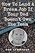 How To Land A Dream Job If Your Dad Doesn't Own The Team