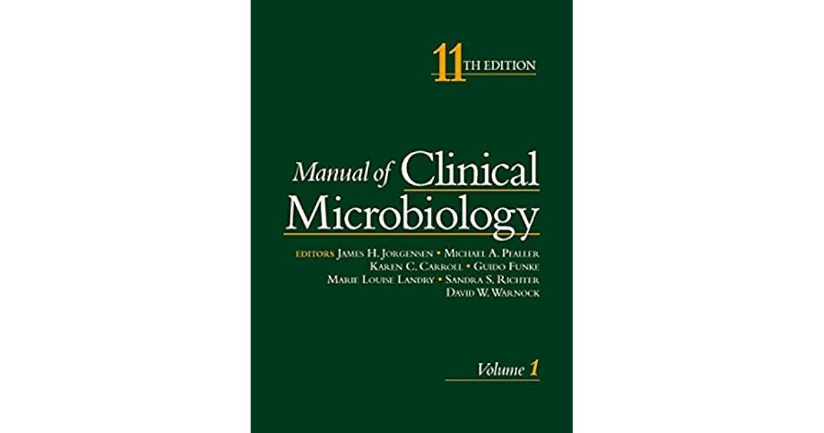 Manual of Clinical Microbiology 2 Volume set by James H.