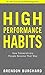High Performance Habits: How Extraordinary People Become That Way [Paperback] Brendon Burchard