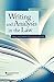 Writing and Analysis in the Law (Coursebook)