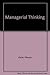 Managerial Thinking by Mason Haire