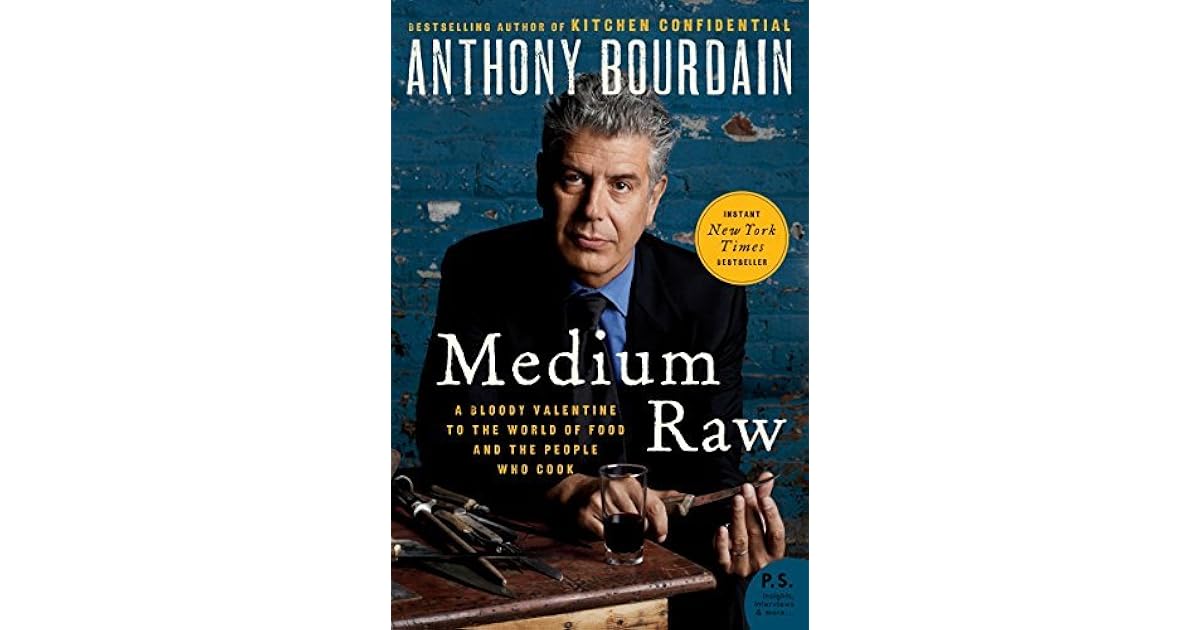 anthony bourdain medium raw audiobook
