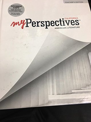 MY PERSPECTIVES, AMERICAN LITERATURE, Teachers Edition (Hardcover)