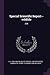 Special Scientific Report--...