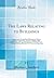 The Laws Relating to Buildi...