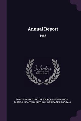 Annual Report: 1986