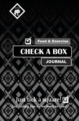 Check a Box Journal: Food and Exercise: Daily Journal for 8 Weeks: Mini Meal Planner: Size 5.25x8