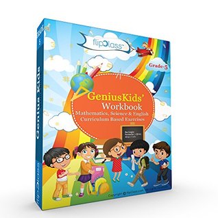 Genius Kids Worksheets (Bundle) for Class 5 (Grade-5) - Set of 6 Workbooks (English, Mathematics and Science)