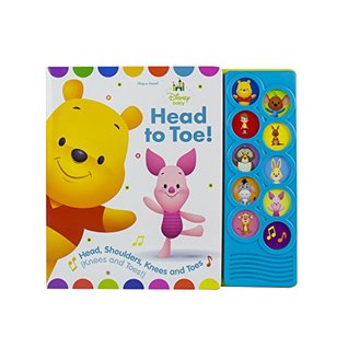 Disney Baby Head to Toe! Play-a-Sound Board Book (Disney Baby: Play-a-Sound)