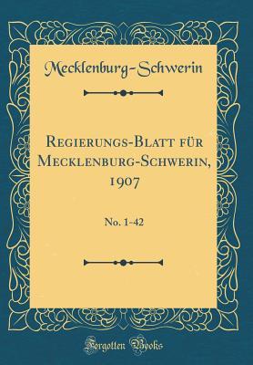 Regierungs-Blatt für Mecklenburg-Schwerin, 1907