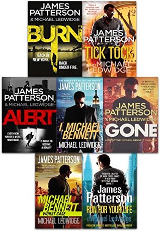 Michael Bennett Series Collection 7 Books Set (Run For Your Life, Worst Case, Tick Tock, I Michael Bennett, Gone, Burn, Alert)