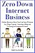 Zero Down Internet Business: Online Business Ideas You Can Start Without Any Huge Capital – Starting a Blog and Creating an Ecommerce Store