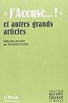 « J’Accuse... ! »...
