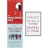 Challenger sale, customer and to sell is human 3 books collection set