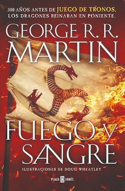 Portada de Fuego y sangre, de George R.R. Martin