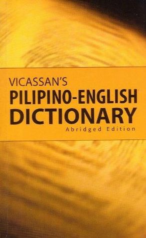 Vicassan's Pilipino-English Dictionary (Paperback)