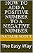 How to Add a Positive Numbe...