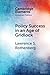 Policy Success in an Age of Gridlock: How the Toxic Substances Control Act was Finally Reformed (Elements in American Politics)