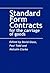 Contracts for the Carriage ...