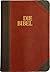 German Bible Die Bibel, Schlachter 2000, 2-toned Brown and Black, leather-soft, Contemporary Bible