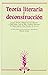 Teoria literaria y deconstr...