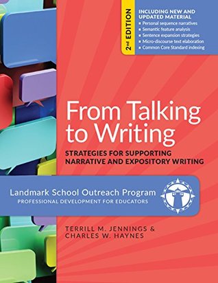 From Talking to Writing: Strategies for Supporting Narrative and Expository Writing (Paperback)