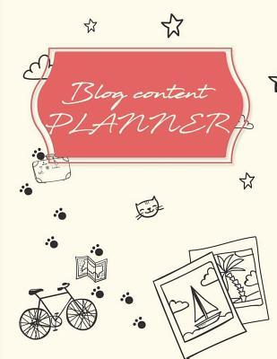 Blog content planner: Blog statistics, Daily Blogger posts and Manager Schedule 120 Pages Large Size 8.5" x 11"