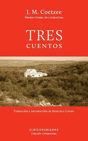 Tapa de Tres cuentos (J.M. Coetzee)