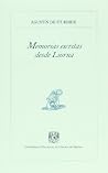 Memorias escritas...