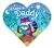 I Love Daddy | Heart-Shaped Board Book for Babies & Toddlers | Sweet Rhyming Story with Adorable Animals | Father's Day Gift, Baby Shower Gift & Bedtime Book for Ages 0-3