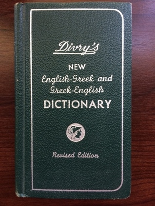 Divry's New English-Greek and Greek-English Handy Dictionary With Thumb Index (Hardcover)
