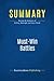 Summary: Must-Win Battles: Review and Analysis of Killing, Malnight and Key's Book