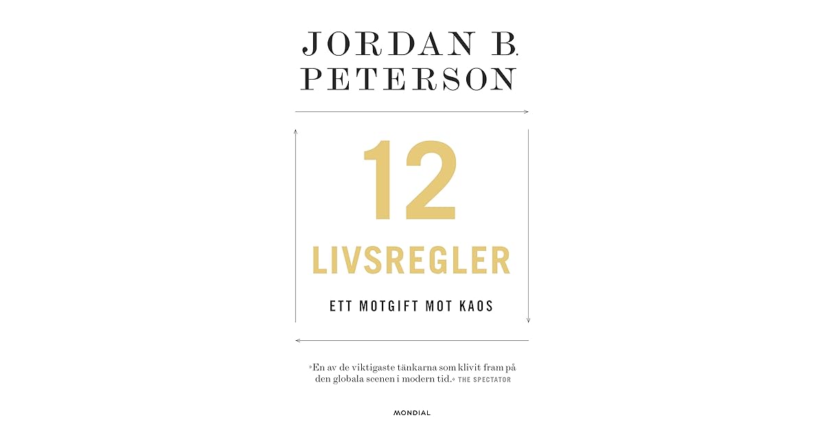 Jordan B Peterson 12 Livsregler