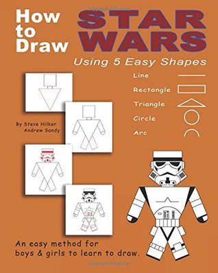 How to Draw Star Wars Using 5 Easy Shapes (Paperback)