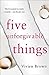 Five Unforgivable Things
