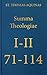 Summa Theologiae Prima Secundae, 71-114 (Latin-English Opera Omnia)