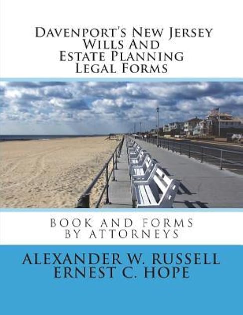 Davenport's New Jersey Wills And Estate Planning Legal Forms
