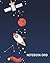 Notebook Grid: Galaxy background with planets and other elements : Notebook Journal Diary, 120 pages, 8? x 10?