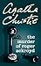 The Murder of Roger Ackroyd by Agatha Christie