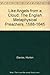 Like Angels from a Cloud: The English Metaphysical Preachers 1588-1645