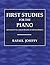 First Studies for the Piano by Rafael Joseffy